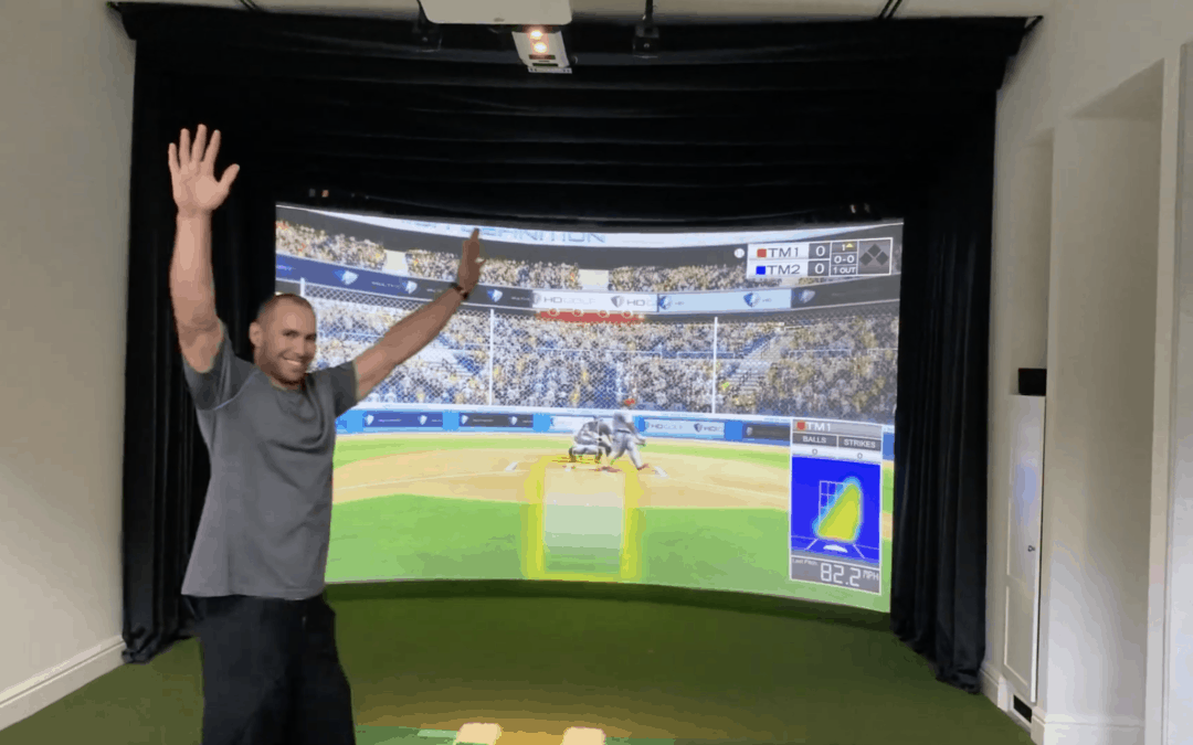 Paul Goldschmidt Gives a Tour of his HD Simulator Room